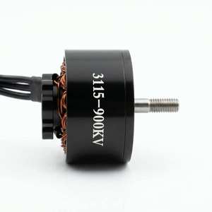 มอเตอร์ไร้แปรงถ่านแม่เหล็กถาวรคุณภาพสูง 3115-900kv 980kv ผลิตจากอลูมิเนียมอัลลอย สำหรับอุปกรณ์เสริมเครื่องบินบังคับวิทยุและโดรน - Product Image 4