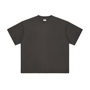 Camiseta blanca personalizada para hombre 100% algodón de gran tamaño liso en blanco impresión de alta calidad - Product Image 1