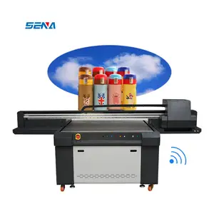 Multifunctional Printing Machine 1300*900mm Ricoh Head Inkjet Digital UV Flat Panel Printer for Soft Film Light Box Posters