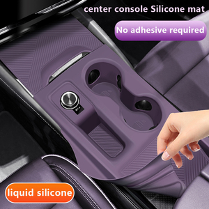 For Buick Envision <b>Car</b> <b>Interior</b> Accessories Decoration Center Console Silicone Mat Door Armrest Pad <b>Interior</b> Upgrade - Product Image 2