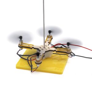 Kit de drone en bois OKYN-G5654 à assembler soi-même avec télécommande pour l'éducation STEM - Product Image 3