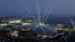 Dự án thiết kế chiếu sáng cảnh quan hồ công viên thành phố, đèn sân vườn ngoài trời ban đêm, đèn trang trí ngoài trời, thiết kế trọn gói - Product Image 2