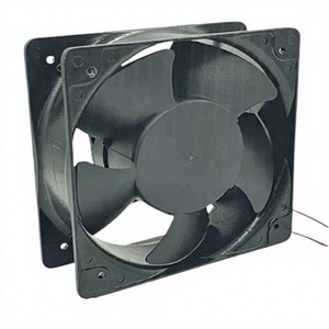 พัดลมดูดอากาศ DC รุ่น D15050(A)-FF 24V ตัวเรือนอะลูมิเนียม ใบพัดพลาสติก ขนาด 150*150*55 มม. - Product Image 1