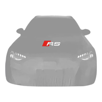 Housse de voiture personnalisée avec logo pour Audi R8 V10 Plus édition limitée Supercar, matériau durable et respirant, housse pour extérieur et intérieur