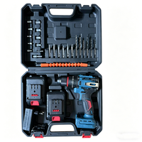 Perceuse sans fil sans balais 21V, kit combiné 24 pièces, jeu d'outils électriques professionnels industriels 10mm, fabricant OEM, vente en gros