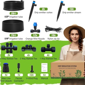 Dispositivo <span class=keywords><strong>de</strong></span> <span class=keywords><strong>Riego</strong></span> por Goteo <span class=keywords><strong>de</strong></span> Conexión Rápida F124, Dispositivo Automático <span class=keywords><strong>de</strong></span> <span class=keywords><strong>Riego</strong></span> para Flores, Boquilla <span class=keywords><strong>de</strong></span> <span class=keywords><strong>Riego</strong></span> para Enfriamiento <span class=keywords><strong>de</strong></span> Patios y Eliminación <span class=keywords><strong>de</strong></span> Polvo - Product Image 3