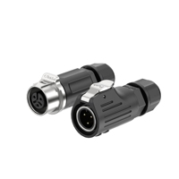 IP68 M12 étanche industriel Snap on M Plug F Socket connecteurs à souder pour capteur/Signal/alimentation 2/3/4/5/6/7/8P EW-LP12