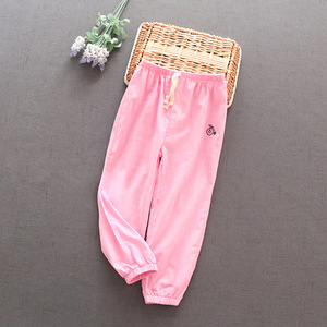 Fournisseurs chinois de pantalons longs pour bébé fille en coton 100% tricoté, taille plus, décontractés, pour la vente en ligne - Product Image 5