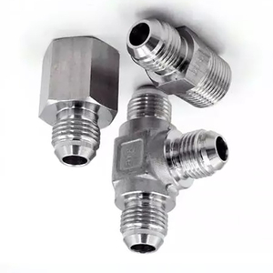 Accesorios de tubería hidráulica de alta presión y adaptadores de manguera JIC/JIS/BS5200 BSPT/NPT/UN/UNF superficie lisa para maquinaria - Product Image 4