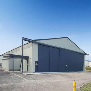 Costruzione industriale d'acciaio leggera di progettazione moderna con la struttura del tetto del metallo adatta a capannoni di stoccaggio ed a magazzini economici - Product Image 1