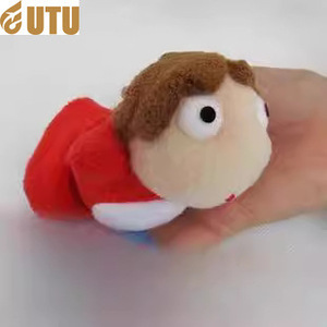 Giải phóng mặt bằng ODM Polyester Chuột ELF búp bê sang trọng màu tím ít Chuột ma với cây ELF và mèo đen giảm căng thẳng Santa toy-f - Product Image 3