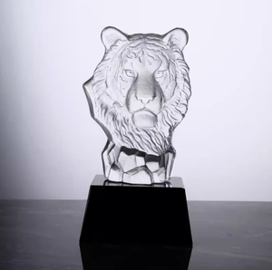 Pha Lê cúp Iceberg huy chương tùy chỉnh sáng tạo trong suốt Sói đầu đại bàng sư tử Hổ đầu người sói giết giải thưởng tưởng niệm - Product Image 5