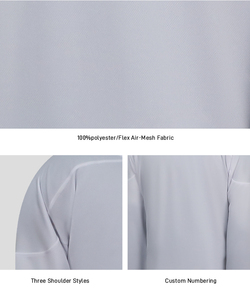 Maillot de basket-ball unisexe sur mesure, service OEM, 100% polyester, respirant, séchage rapide, vêtements de sport pour adultes - Product Image 3