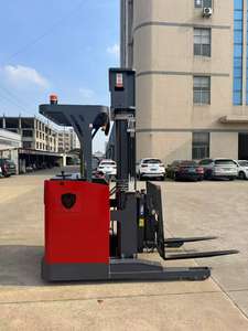 Elektrikli çift derin makas istifleyici 11m kaldırma yüksekliği 1.6t yan Shifter fonksiyonu seçeneği ile Forklift elektrikli kamyon ulaşmak - Product Image 3
