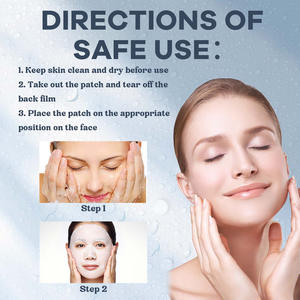 Prix usine collagène masques faciaux améliorer les soins de séchage hydratant hydratant cosmétiques réparation peau masque facial - Product Image 3