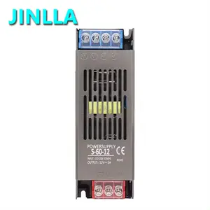 OEM 12V 24V Power Supply AC DC Smps Constant Voltage 60W 100W 200W 300W 400W LED Light Strip DC Switching Power Supply 12V 24V