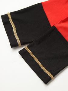 Costume de maître de cérémonie de cirque pour femmes, combinaison à manches longues personnalisée, combinaisons, vêtements de cosplay d'Halloween, vêtements de danse - Product Image 5