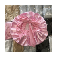 Mauri Offre Spéciale grand bonnet de douche en soie chapeau de douche pour femme