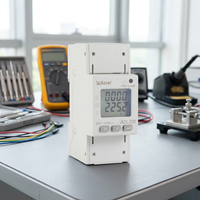 Medidor de Energía Eléctrico Monofásico Acrel ADL200 para Riel DIN de 35 mm (80)A RS485 Modbus-RTU, Monitor de Energía Tarifaria de 4 Periodos, Aprobado por CE-MID