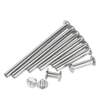 Rivets pleins à tête ronde en acier inoxydable DIN660 de 3,0 mm à 5 mm de diamètre, classe 4.8 et 6.8, finition brillante
