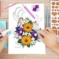 Bandes de papier quilling DIY 0,5 mm, 100 couleurs vives, personnalisables avec logo, assortiment pré-découpé pour projets d'art 3D, bijoux et cartes de vœux
