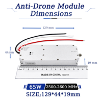 Amplificateur RF GaN personnalisable 65W 2500-2600MHz, module Lora, module anti-drone RF, VCO intégré