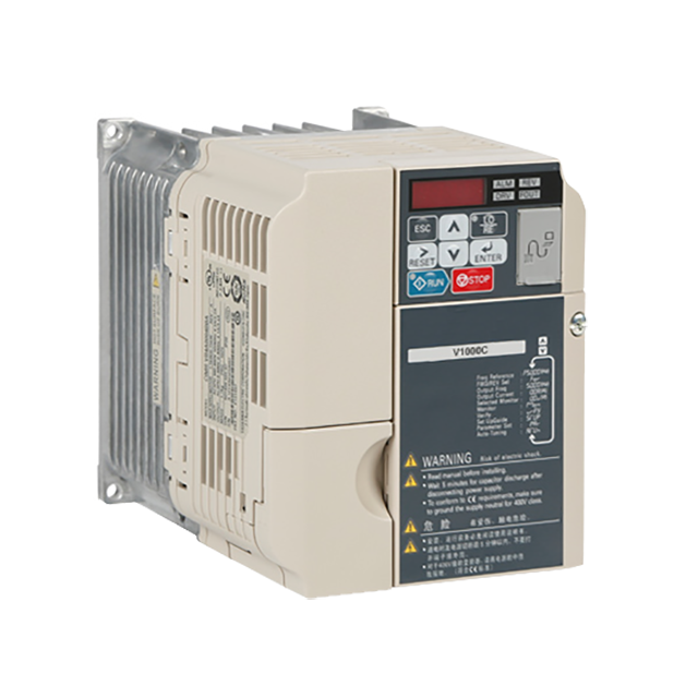 V1000 Series Industrial Compressor AC Driver Inverter CIMR-VB4A0001BBA 3 Phases 400V 0.4KW Single Output Motor VFD