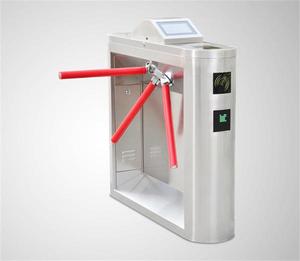 Système de portail tournant automatique haute sécurité avec barrières pivotantes et portails à tripode pour gymnases et bureaux - Product Image 6