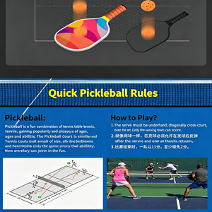 Raqueta de Pickleball de Alto Rendimiento con Núcleo de Nomex para Golpes Potentes, Estilo Ofensivo, Raqueta Profesional para Partidos - Product Image 5