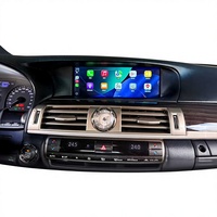 Radio Android para Auto con Pantalla Táctil de 12.3 Pulgadas, Chip Qualcomm Snapdragon, CarPlay, Navegación Android Auto para Lexus LS460 2013-2016