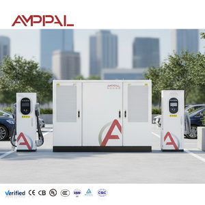 Estación <span class=keywords><strong>de</strong></span> Carga Rápida para Vehículos Eléctricos Amppal New Energy <span class=keywords><strong>de</strong></span> 180kW, Comercial, para Autos Eléctricos, Montada en el Suelo - Product Image 1
