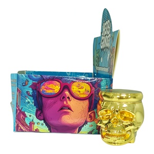 Fashion Design Colorful 4 Layers Zinc Alloy Customized Tobacco <b>Grinder</b> Manual <b>Herb</b> Crusher - Product Image 6