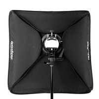 Kit Boîte à Lumière Godox 80 X 80cm (31 pouces) Flash Speedlite avec Support Type S et Trépied pour Éclairage Photo de Caméra
