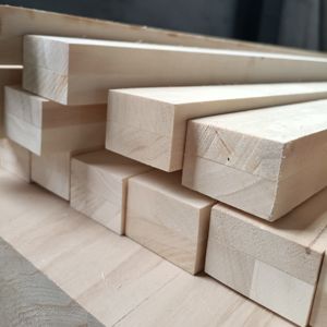 بيع بالجملة من المصنع ، جذوع خشبية مسطحة من خشب الحور الصلبة ، مفصل إصبع بولونيا في البناء - Product Image 5