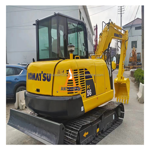 Pelleteuse sur chenilles Komatsu PC56 d'occasion du Japon OriginalSecond Hand - Product Image 1