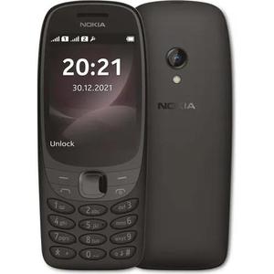 هاتف 6310 جديد كليًا، إصدار عالمي يدعم 4G، بشاشة منحنية 2.8 بوصة، لوحة مفاتيح رقمية، كاميرا خلفية بدقة 0.3 ميجابكسل، وظيفة راديو FM - أسود - Product Image 1