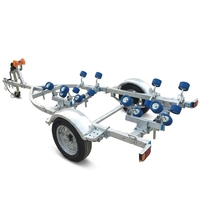 Remorque pour bateau en aluminium, assurance qualité, remorque pour bateau galvanisée à chaud, remorque pour bateau robuste