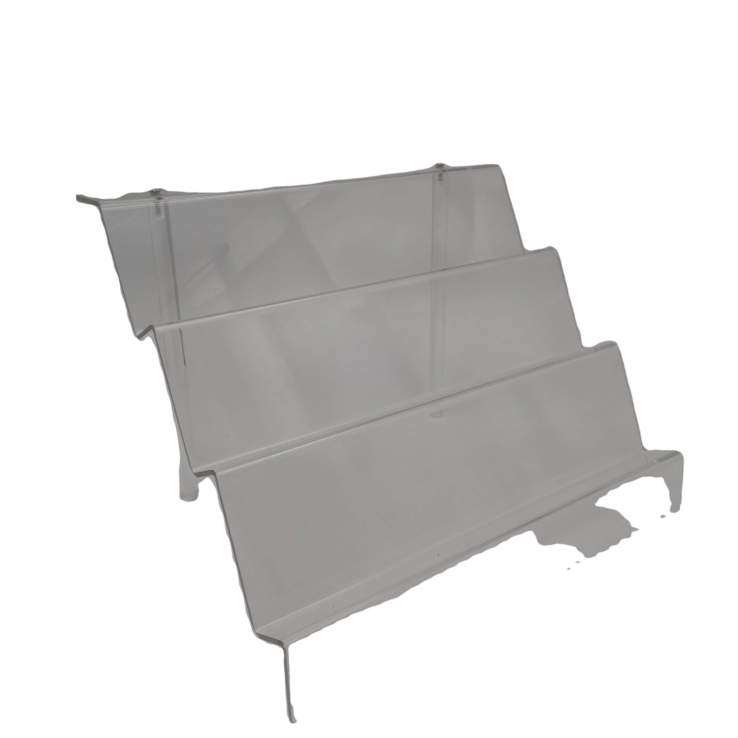 customize logo 3 step clear display case for zippo lighter