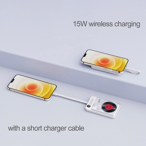 热门趋势 20000mAh 无线充电移动电源 智能大容量手机充电器 户外便携式显示屏（带电缆） - Product Image 2