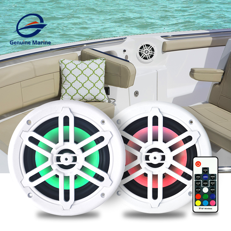 Подлинный морской RGB динамик 6,5 Mini UTV RV Ship яхта бас колонки для лодки