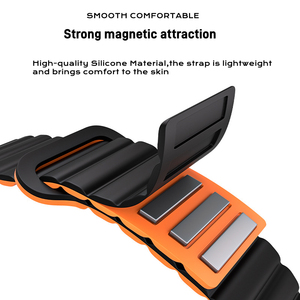 Accessoires pour bracelet intelligent, bracelet en silicone magnétique pour <span class=keywords><strong>Xiaomi</strong></span> Smart <span class=keywords><strong>Band</strong></span> 10, bracelet Mi <span class=keywords><strong>Band</strong></span> 9 8 - Product Image 3