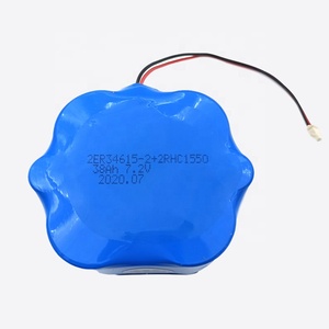 2er34615 + 2rhc1550 7.2V 38AH 38000mAh D kích thước chính Li-socl2 Lithium er34615 hình trụ mét Pin - Product Image 3