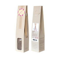 Boîte d'emballage cadeau pour diffuseur de roseaux avec logo personnalisé, design en papier vide, pour diffuseur de roseaux