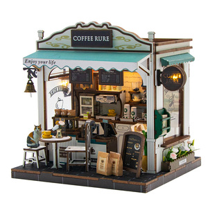 Kit <span class=keywords><strong>de</strong></span> Cabaña <span class=keywords><strong>de</strong></span> Madera en Miniatura <span class=keywords><strong>para</strong></span> Construir, <span class=keywords><strong>Juguete</strong></span> <span class=keywords><strong>de</strong></span> Modelismo <span class=keywords><strong>para</strong></span> <span class=keywords><strong>Niños</strong></span>, Adorno <span class=keywords><strong>de</strong></span> Muebles Ensamblados a Mano - Product Image 1