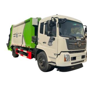 Camión <span class=keywords><strong>de</strong></span> Basura Compactador Dongfeng Tianjin Personalizado para Exportación, 14 CBM, Transferencia <span class=keywords><strong>de</strong></span> Residuos Sellada, Limpieza Sanitaria y Eliminación <span class=keywords><strong>de</strong></span> Residuos Urbanos - Product Image 1