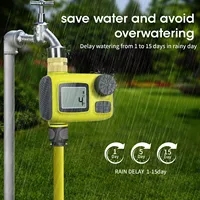 Automatische Messing einlass Digitale Bewässerungs maschine Heimgebrauch Intelligente Sprinkler-Wasser zeitsparende Funktionen für Hotels