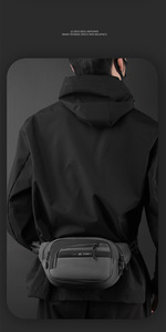 Sac de Poitrine en Nylon pour Homme, Nouveau Modèle, Imperméable, Antivol, Sac à Bandoulière Portable, Sac Banane Sportif pour Cyclisme, Personnalisable, Vente en Gros - Product Image 6