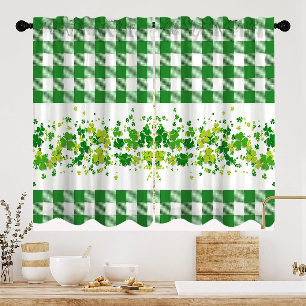 Vert Buffalo Check Lucky Irish Shamrock