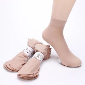 Steel Stockings Women 8D Ultra Thin Semi Sheer Nude Color Solid Anti Snag Durable Spring Summer Wear - Product Image 4