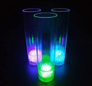 Creative Flash Party Juice Straight <b>Tube</b> Luminous Induction Lamp Cup Bar <b>LED</b> Colorful Long Cup - Product Image 3